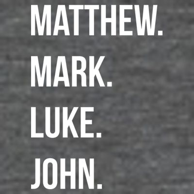 Matthew Mark Luke John Jesus Disciples Christian T-Shirt