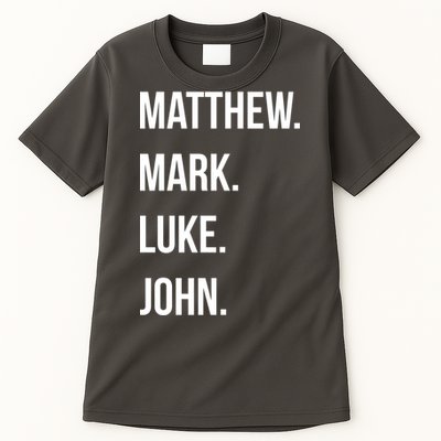 Matthew Mark Luke John Jesus Disciples Christian Tall T-Shirt