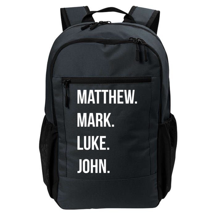 Matthew Mark Luke John Jesus Disciples Christian Backpack