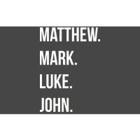 Matthew Mark Luke John Jesus Disciples Christian Bumper Sticker