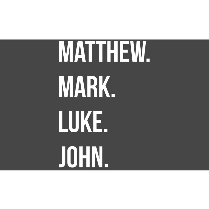 Matthew Mark Luke John Jesus Disciples Christian Bumper Sticker