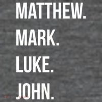 Matthew Mark Luke John Jesus Disciples Christian Mesh Reversible Basketball Jersey Tank