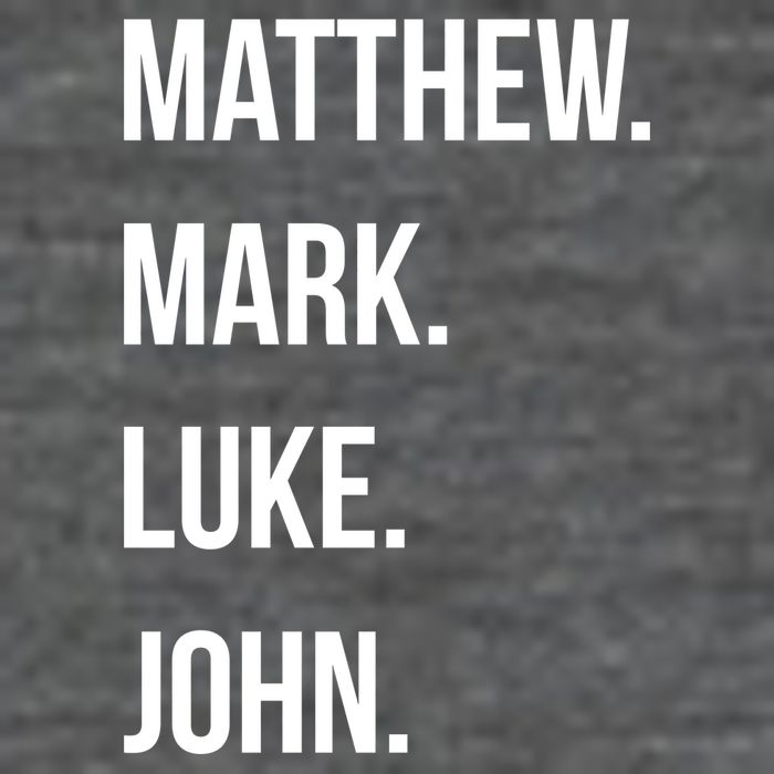 Matthew Mark Luke John Jesus Disciples Christian Poster