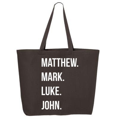 Matthew Mark Luke John Jesus Disciples Christian 25L Jumbo Tote