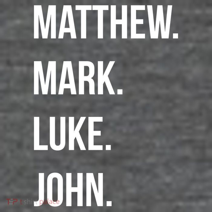 Matthew Mark Luke John Jesus Disciples Christian 25L Jumbo Tote