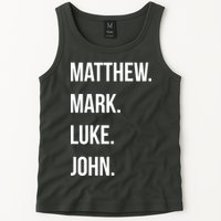 Matthew Mark Luke John Jesus Disciples Christian Tank Top