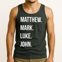 Matthew Mark Luke John Jesus Disciples Christian Tank Top