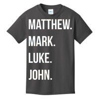 Matthew Mark Luke John Jesus Disciples Christian Kids T-Shirt