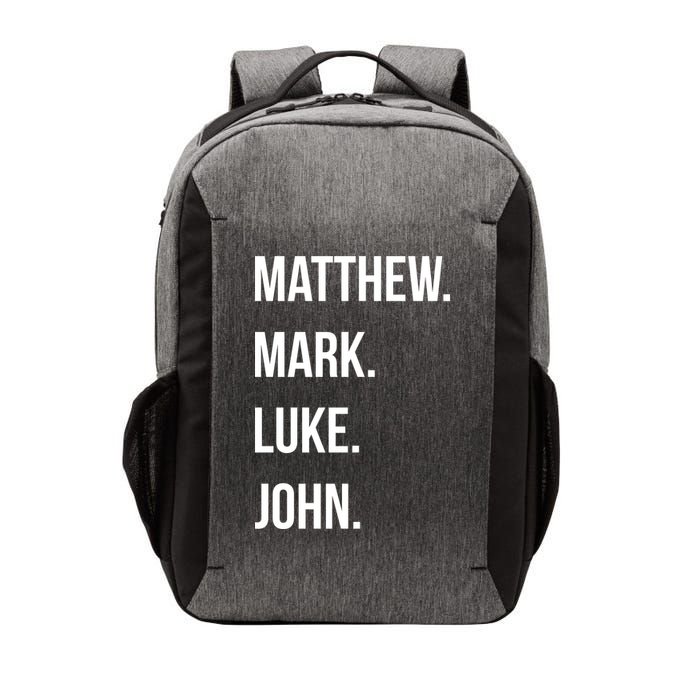 Matthew Mark Luke John Jesus Disciples Christian Vector Backpack