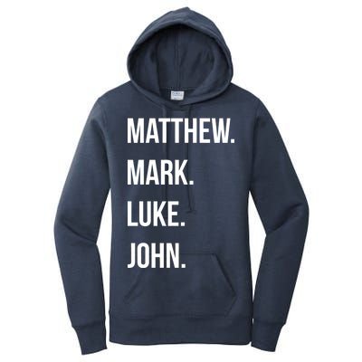 Matthew Mark Luke John Jesus Disciples Christian Women's Pullover Hoodie