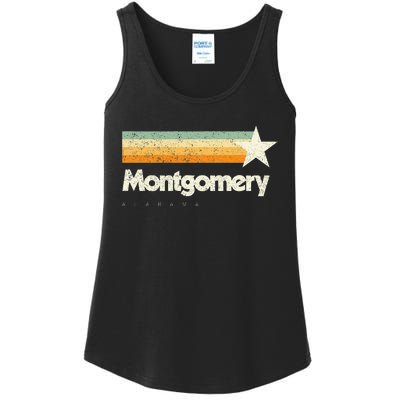 Montgomery Alabama Unique Cool Classic American Aesthetic Ladies Essential Tank