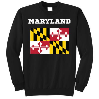 Maryland American Usa Top Travel Flag Gift Sweatshirt