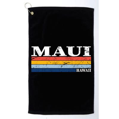 Maui Hawaii Vintage 1980s Style Golf Towel
