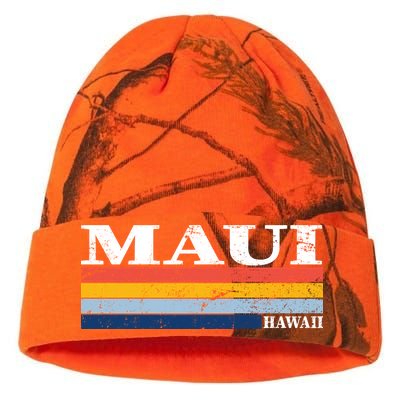 Maui Hawaii Vintage 1980s Style Kati Licensed 12" Camo Beanie