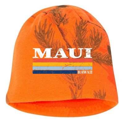 Maui Hawaii Vintage 1980s Style Kati - Camo Knit Beanie