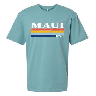 Maui Hawaii Vintage 1980s Style Sueded Cloud Jersey T-Shirt