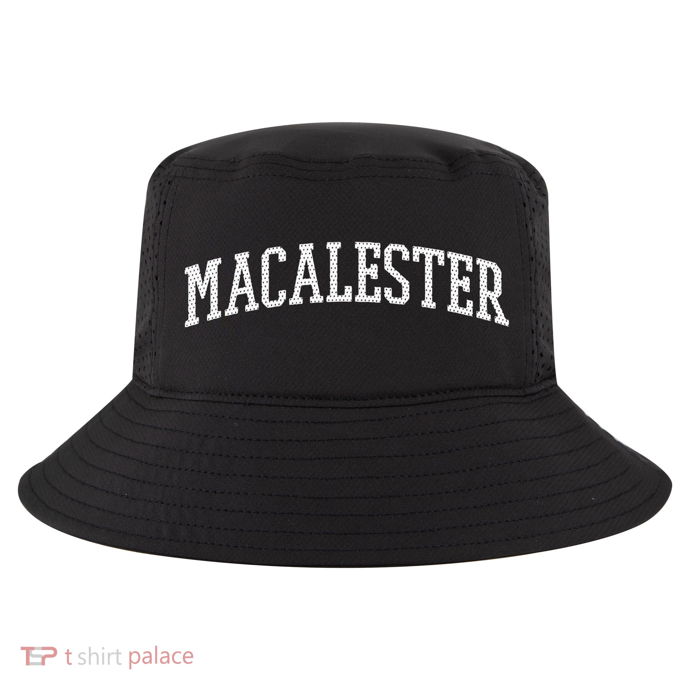 Macalester Arch Vintage College University Alumni Style Cool Comfort Performance Bucket Hat