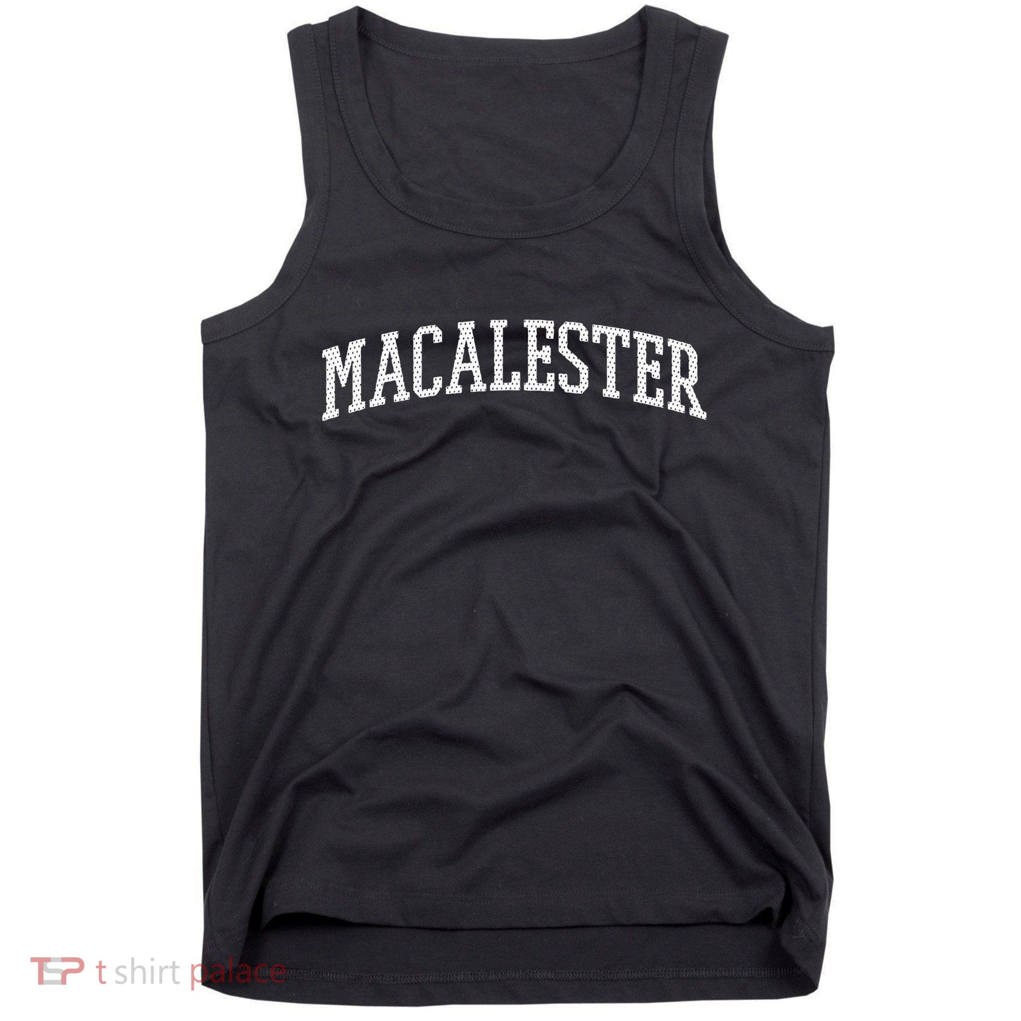 Macalester Arch Vintage College University Alumni Style Tank Top
