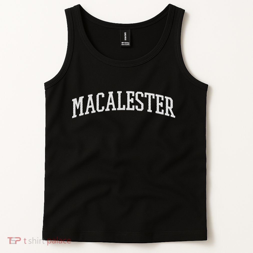 Macalester Arch Vintage College University Alumni Style Tank Top