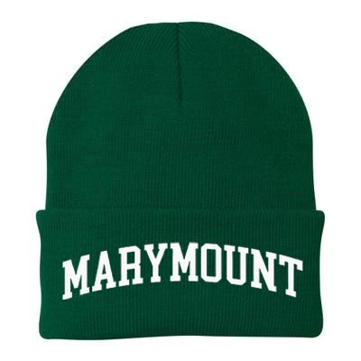 Marymount Arch Vintage Retro College Athletic Sports Knit Cap Winter Beanie