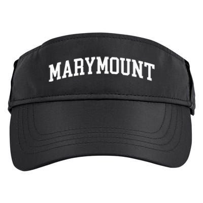 Marymount Arch Vintage Retro College Athletic Sports Adult Drive Performance Visor