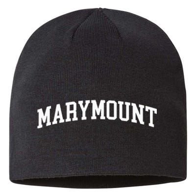 Marymount Arch Vintage Retro College Athletic Sports Sustainable Beanie