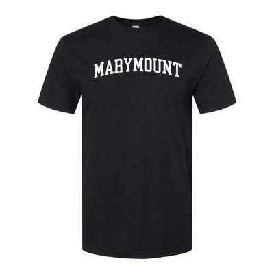 Marymount Arch Vintage Retro College Athletic Sports Softstyle CVC T-Shirt