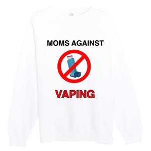 Moms Against Vaping Premium Crewneck Sweatshirt