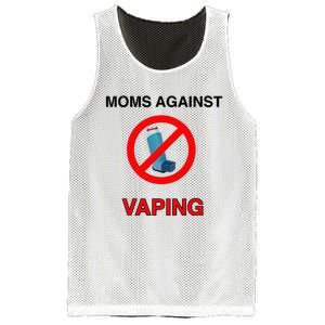 Moms Against Vaping Mesh Reversible Basketball Jersey Tank