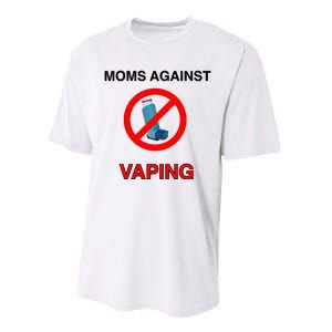 Moms Against Vaping Performance Sprint T-Shirt