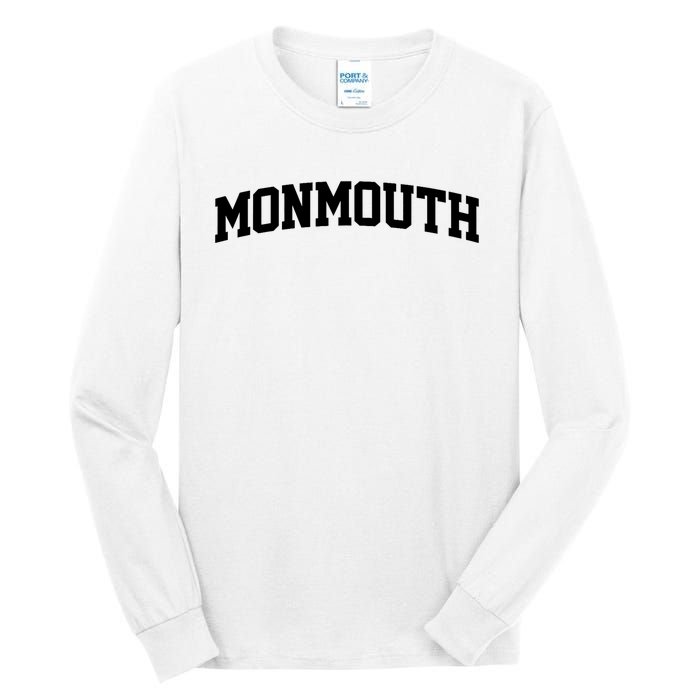 Monmouth Arch Vintage College Athletic Sport Tall Long Sleeve T-Shirt