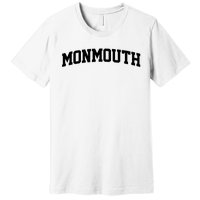 Monmouth Arch Vintage College Athletic Sport Premium T-Shirt