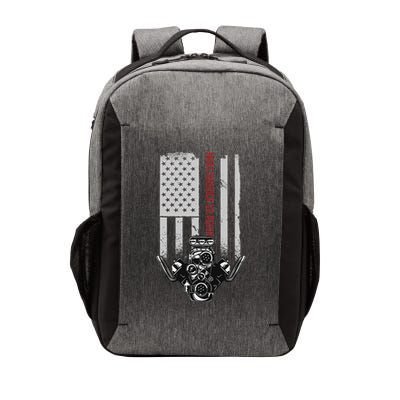 Make America V8 Again Usa V8 Engine Vector Backpack