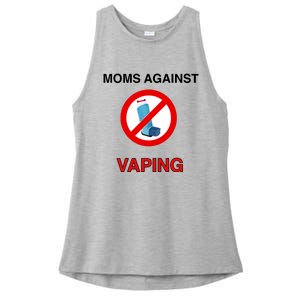 Moms Against Vaping Ladies PosiCharge Tri-Blend Wicking Tank