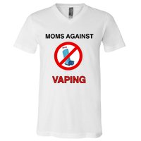 Moms Against Vaping V-Neck T-Shirt