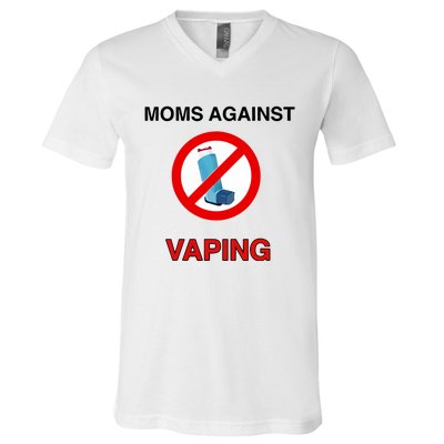 Moms Against Vaping V-Neck T-Shirt