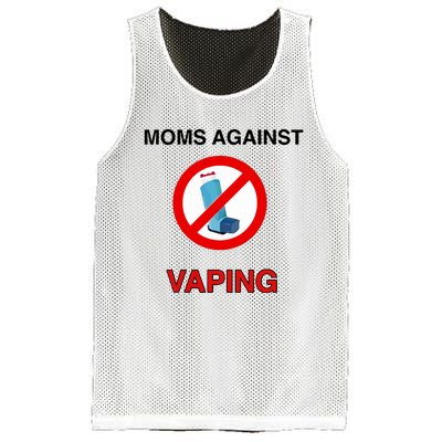 Moms Against Vaping Mesh Reversible Basketball Jersey Tank