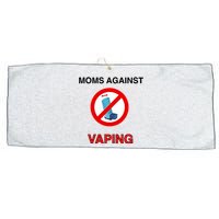 Moms Against Vaping Large Microfiber Waffle Golf Towel