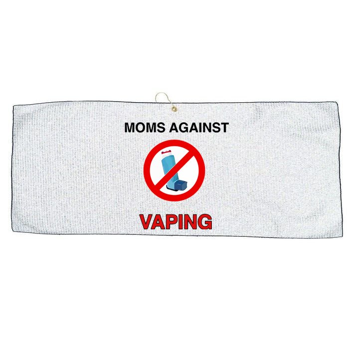 Moms Against Vaping Large Microfiber Waffle Golf Towel