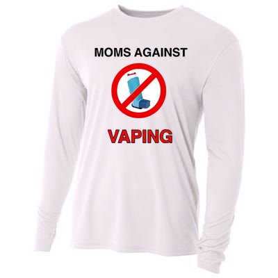 Moms Against Vaping Cooling Performance Long Sleeve Crew