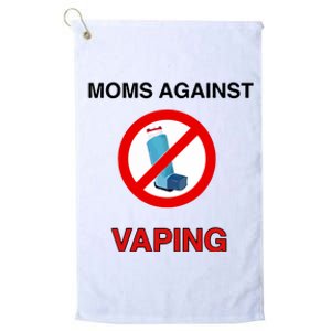 Moms Against Vaping Platinum Collection Golf Towel