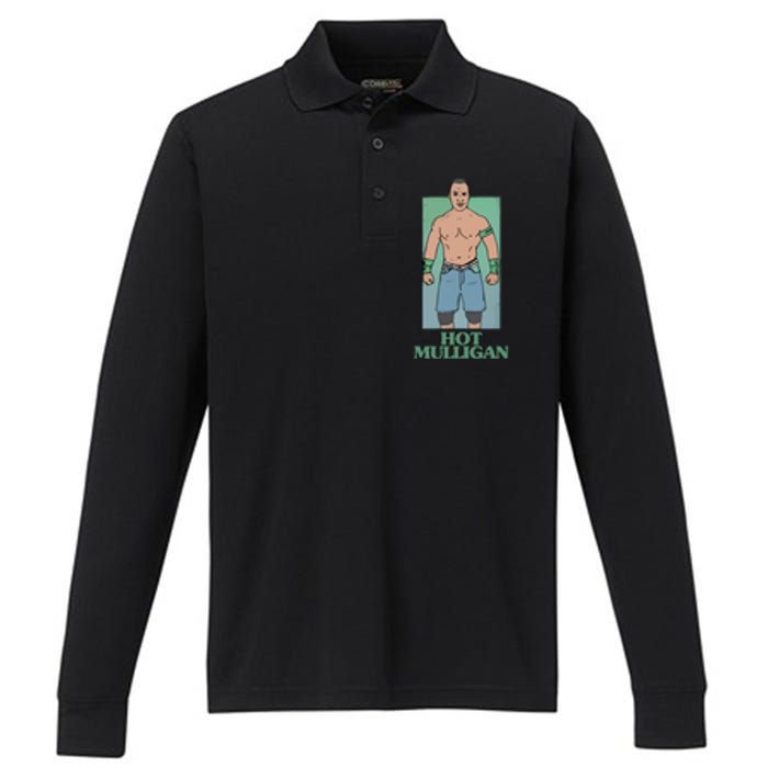 Moms Against Vaping Performance Long Sleeve Polo