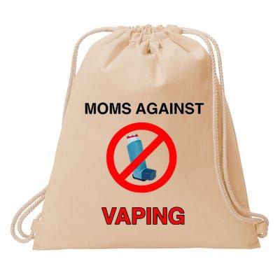 Moms Against Vaping Drawstring Bag