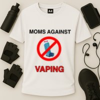 Moms Against Vaping Cooling Performance Crew T-Shirt