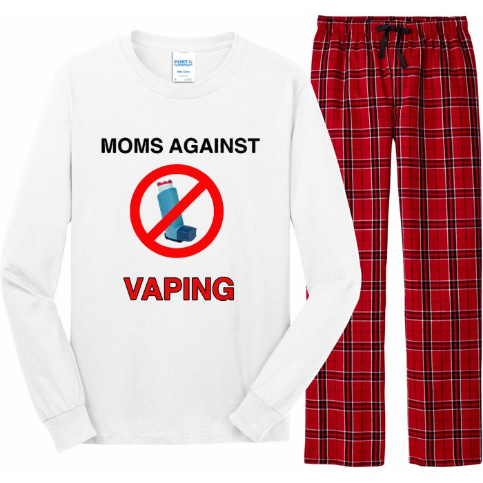 Moms Against Vaping Long Sleeve Pajama Set