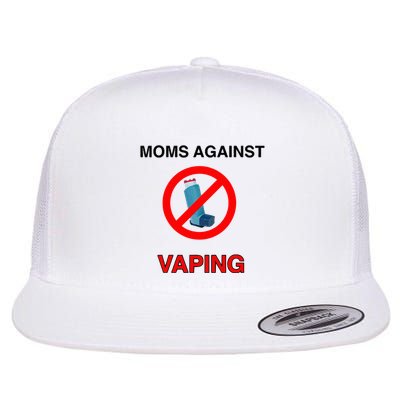 Moms Against Vaping Flat Bill Trucker Hat