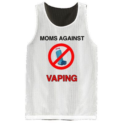 Moms Against Vaping Mesh Reversible Basketball Jersey Tank