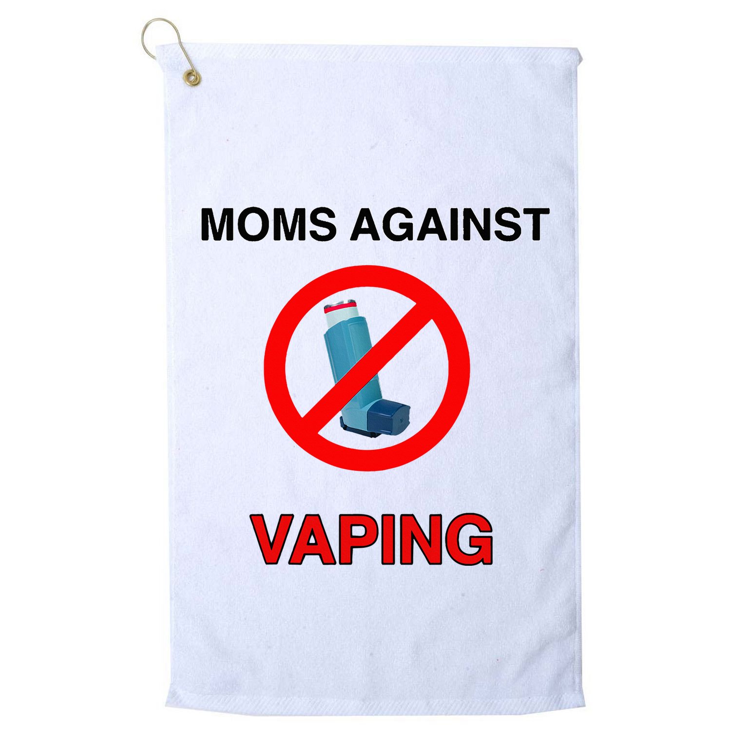 Moms Against Vaping Golf Towel
