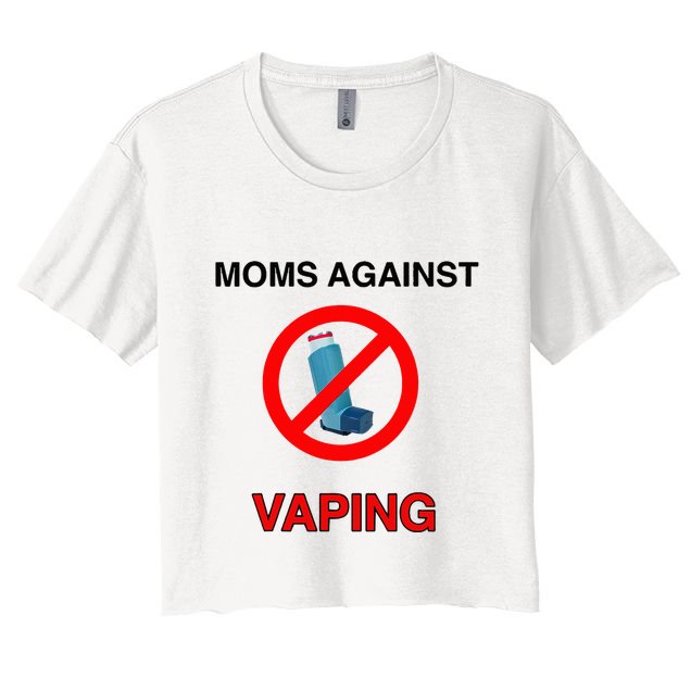 Moms Against Vaping Crop Top