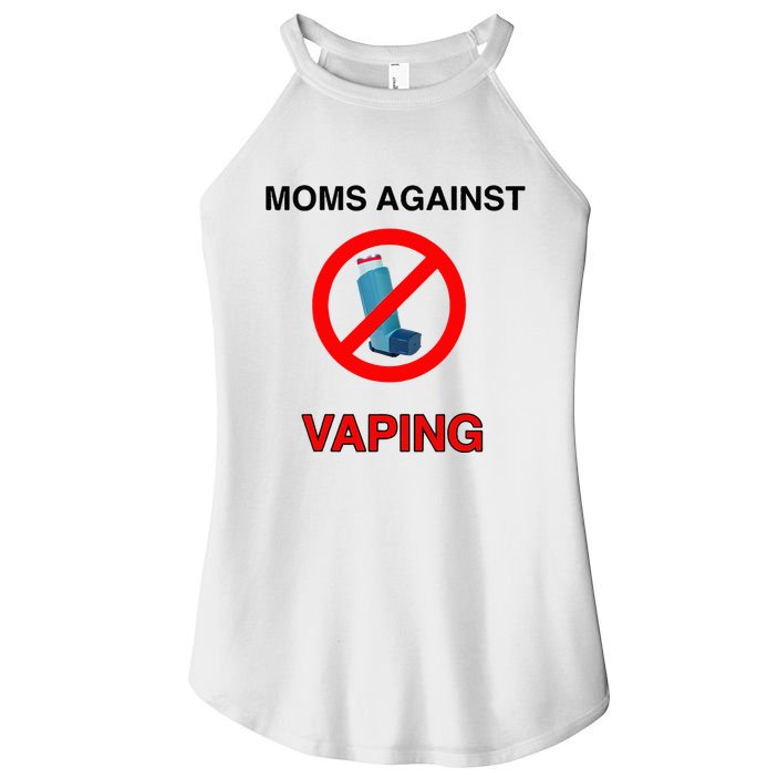 Moms Against Vaping Women's Perfect Tri Rocker Tank